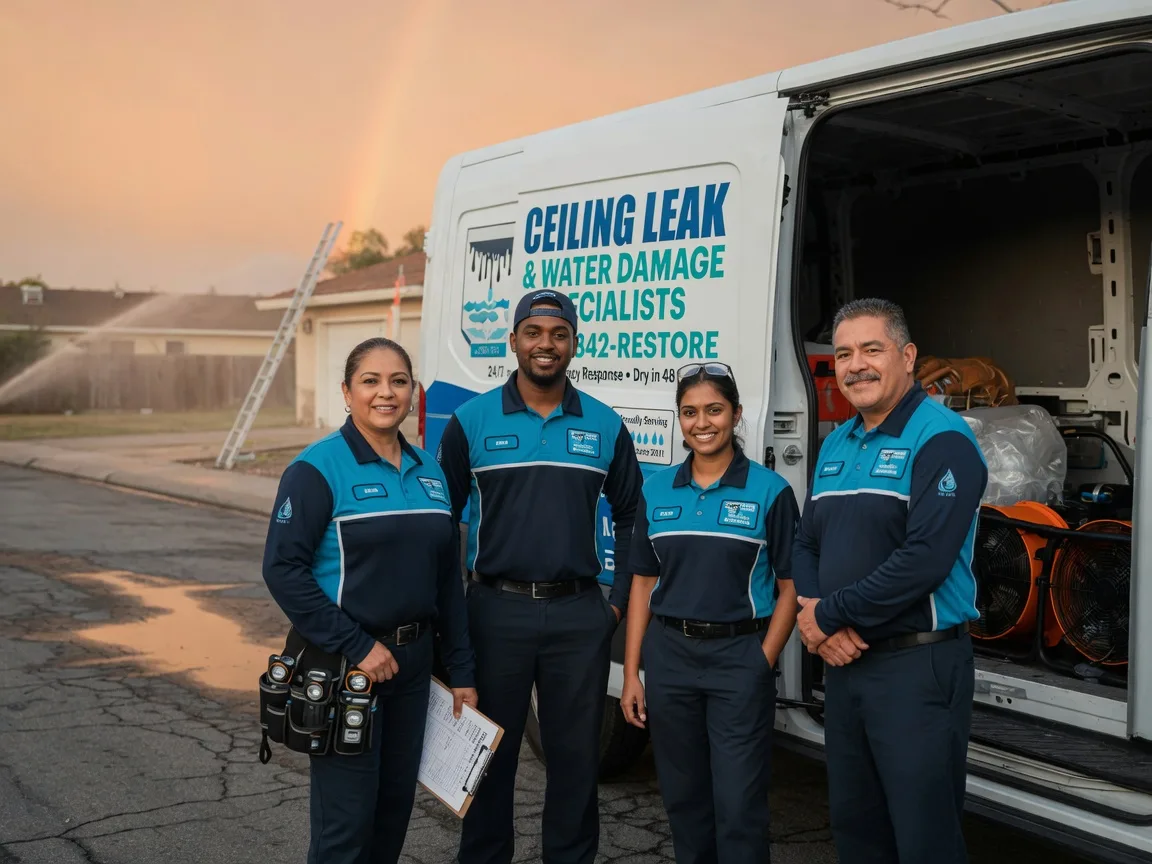 Ceiling Leak Cleanup company in Asbury, WV